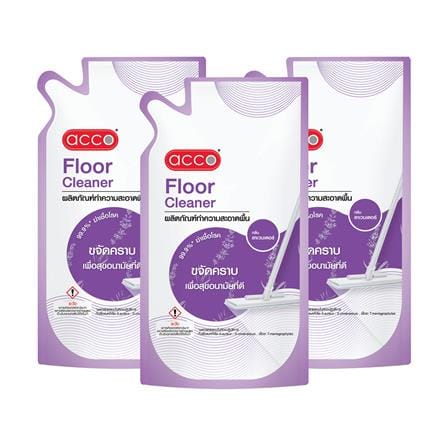 น้ำยาทำความสะอาดพื้นฆ่าเชื้อ ACCO 750 มล. LAVENDER แพ็ก 3 ชิ้น_0