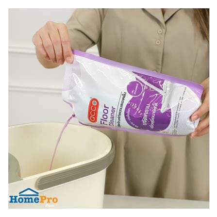 น้ำยาทำความสะอาดพื้นฆ่าเชื้อ ACCO 750 มล. LAVENDER แพ็ก 3 ชิ้น_4