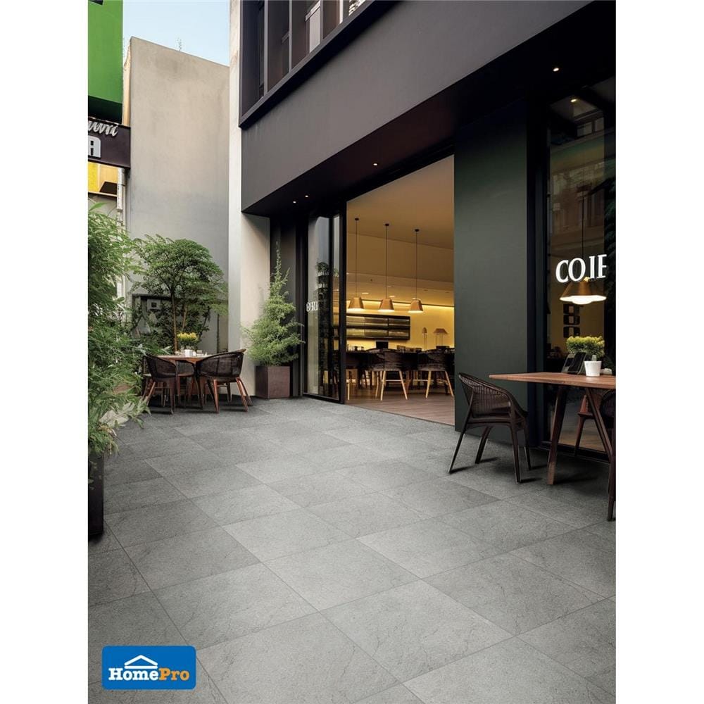 กระเบื้องพื้น 16x16 นิ้ว DURAGRES บีไน เทา A 0.96 ตร.ม.
