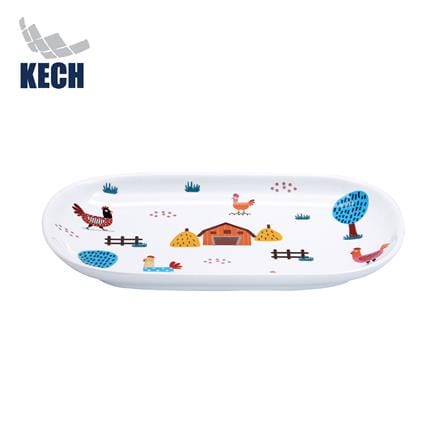 จานเมลามีนเปล 8.5 นิ้ว KECH CHIC FARM_0
