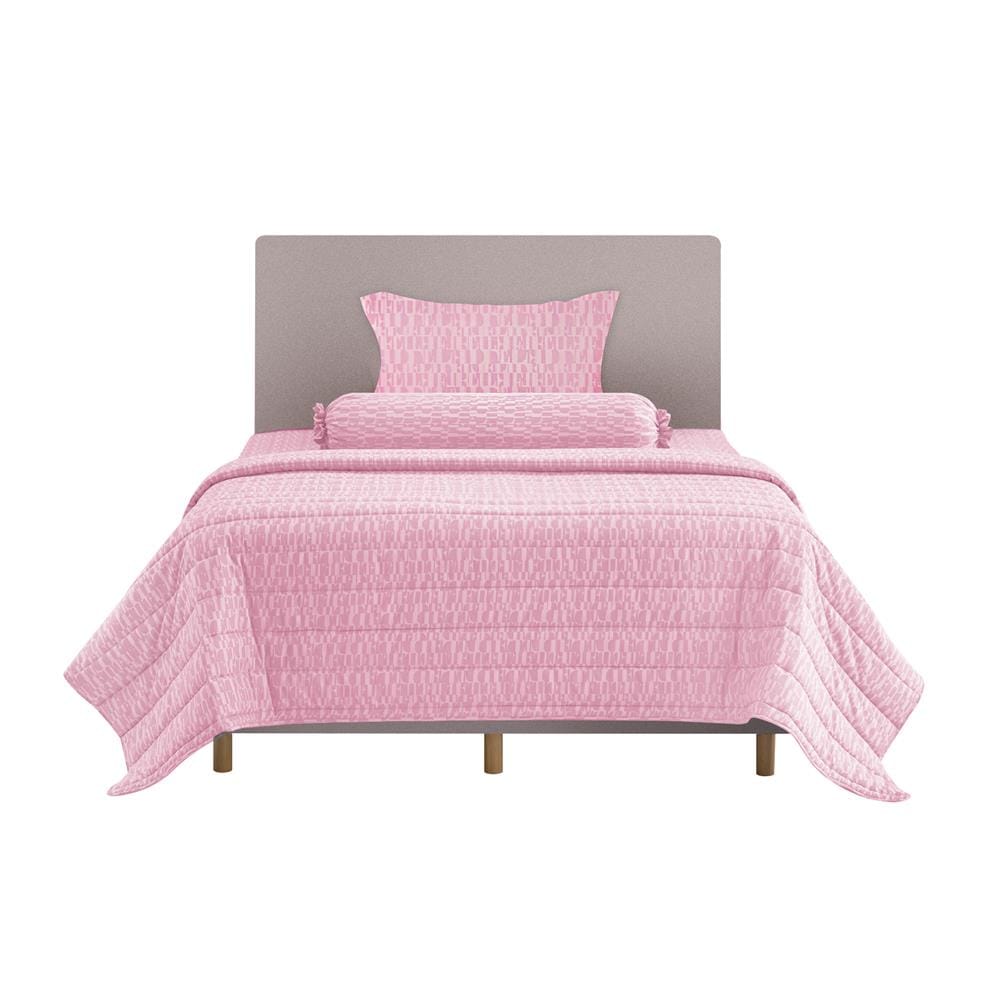 ชุดผ้าปูที่นอน 3.5 ฟุต 4 ชิ้น ELLE PARIS SIMPLICITE สี ECLAIR