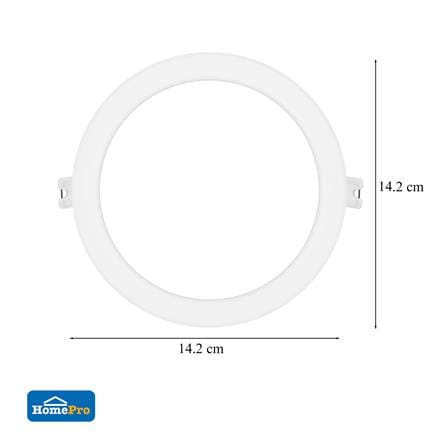 ดาวน์ไลท์ LED CARINI SUNBRIGHT 4.5 นิ้ว 12 วัตต์ WARM WHITE สีขาว_5