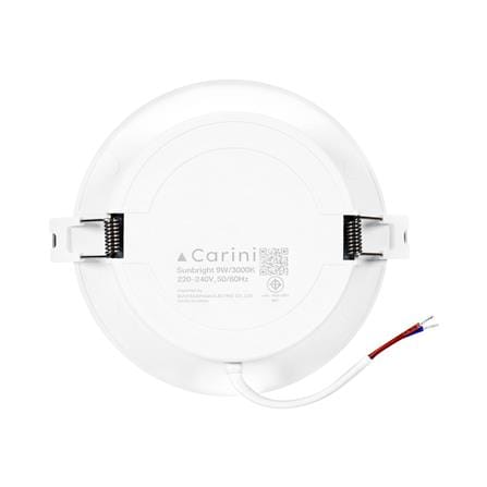 ดาวน์ไลท์ LED CARINI SUNBRIGHT 3.7 นิ้ว 9 วัตต์ WARM WHITE สีขาว_2
