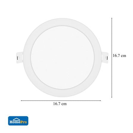 ดาวน์ไลท์ LED CARINI SUNBRIGHT 5.3 นิ้ว 15 วัตต์ WARM WHITE สีขาว_5