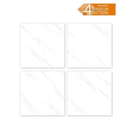 กระเบื้องพื้น 60x60 ซม. TARA เจด้า ขาว A 1.44 ตร.ม._1