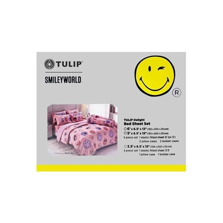 ชุดผ้าปูที่นอน 3.5 ฟุต 3 ชิ้น TULIP SMILEY 60014-DLC145_3
