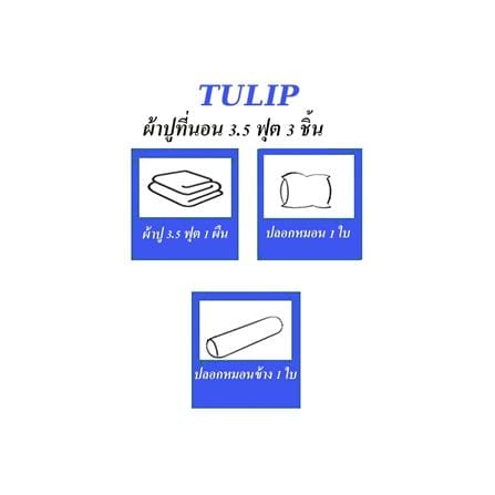 ชุดผ้าปูที่นอน 3.5 ฟุต 3 ชิ้น TULIP SMILEY 60014-DLC145_4