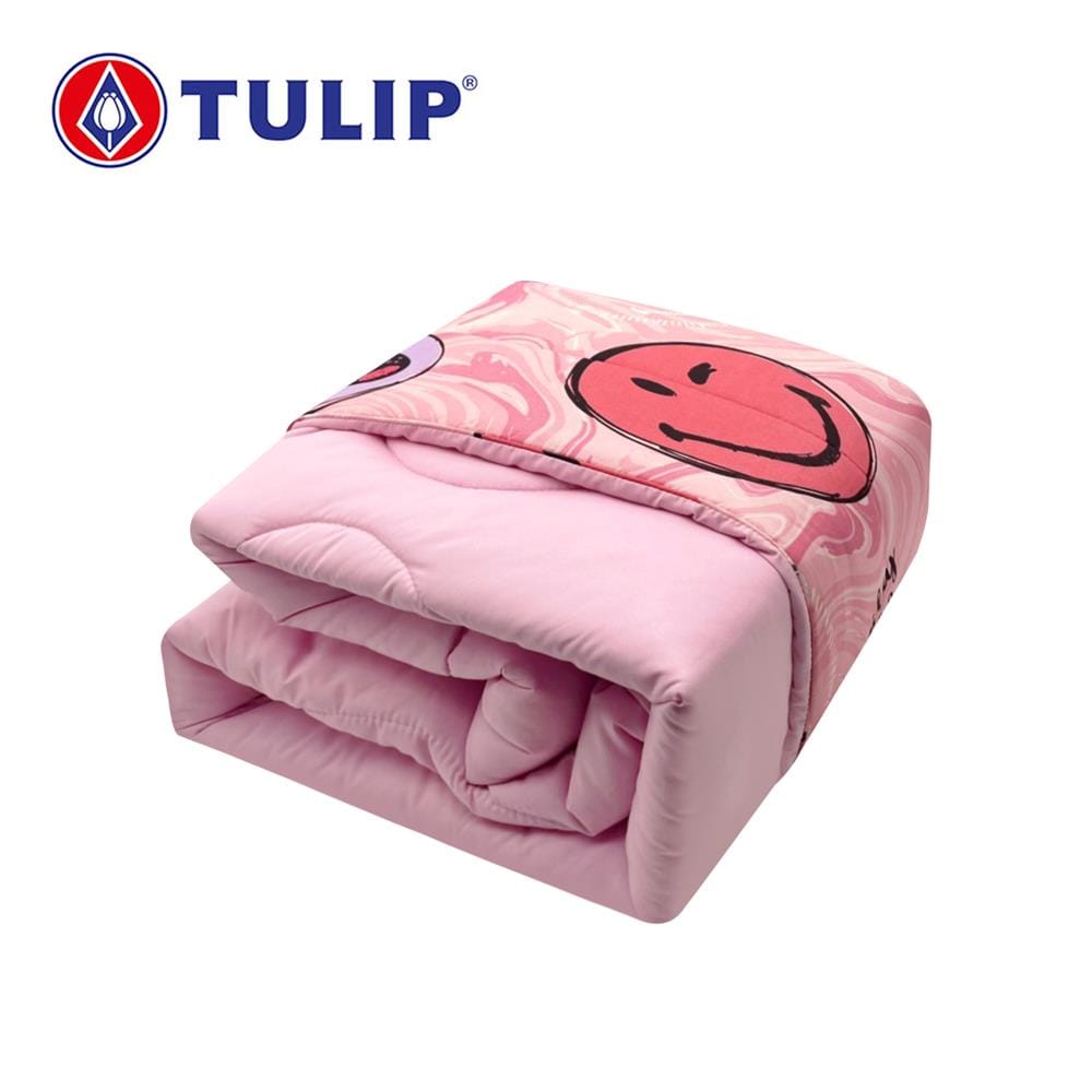 ผ้านวม TULIP SMILEY 60X80 นิ้ว 60207-DLC145