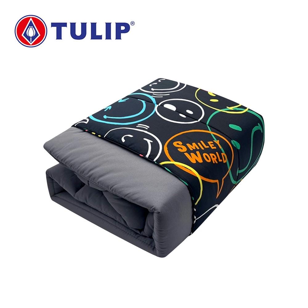 ผ้านวม TULIP SMILEY 60X80 นิ้ว 60207-DLC146