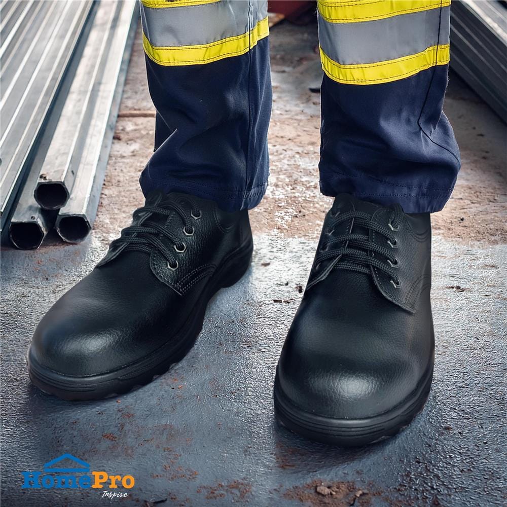 รองเท้านิรภัย DEXZON STANDARD เบอร์ 44 สีดำ