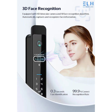 กลอนดิจิตอล ELH ELH S4 ULTRA สีดำ_3