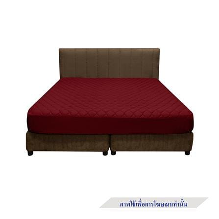 ผ้ารองกันเปื้อน 3.5 ฟุต PICASSO SMILE สี DARK RED_2