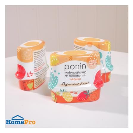 เจลปรับอากาศ PORRIN REFRESHED 180 กรัม แพ็ก 3 ชิ้น_4