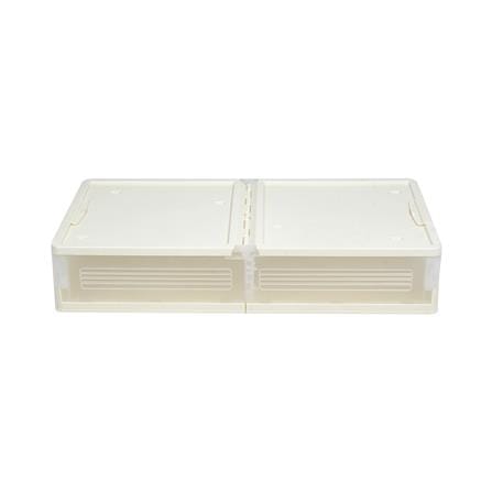 กล่องเก็บของใต้เตียง STACKO BONNIE SIZE S 82x40x16.5 ซม. สีขาว_1