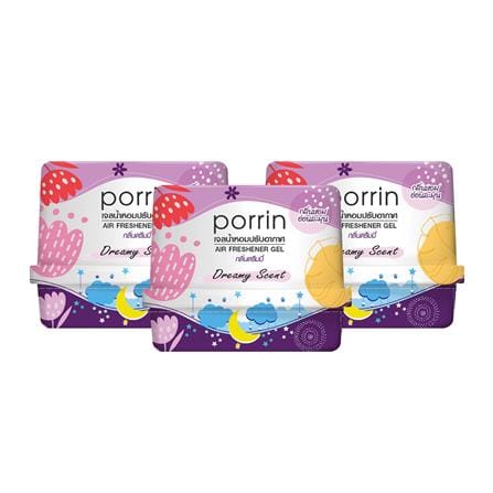 เจลปรับอากาศ PORRIN DREAMY 180 กรัม แพ็ก 3 ชิ้น_0