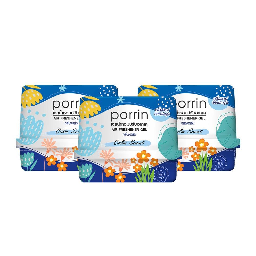 เจลปรับอากาศ PORRIN CALM 180 กรัม แพ็ก 3 ชิ้น