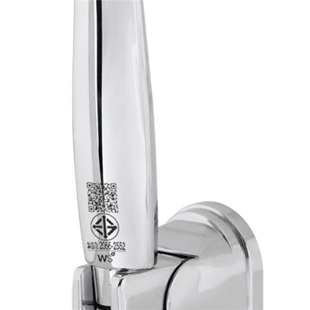 ชุดฝักบัวสายอ่อน 3 ระดับ WS WHS-5300 สีโครม