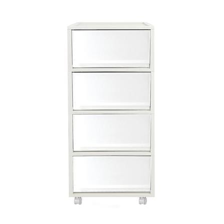 ตู้ลิ้นชัก 4 ชั้น STACKO MONO 34.2x36.5x74 ซม. สีขาว_1