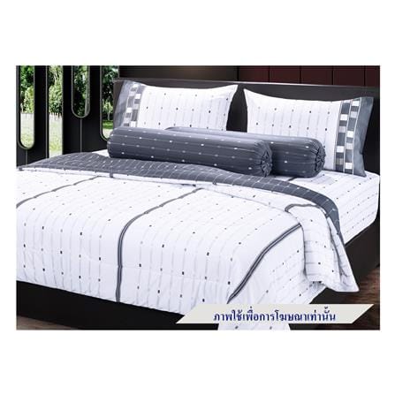 ชุดผ้าปูที่นอน 5 ฟุต 5 ชิ้น STEVENS COTTON FRESH SATEEN HR09_0