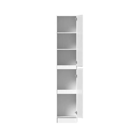 ตู้เสริมทรงสูงแบบมีชั้น CABIN KIN 40x205 ซม. สีขาว_1
