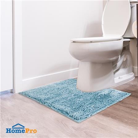 พรมห้องน้ำ HOME LIVING STYLE GRACE 50X60 ซม. สีฟ้า_5