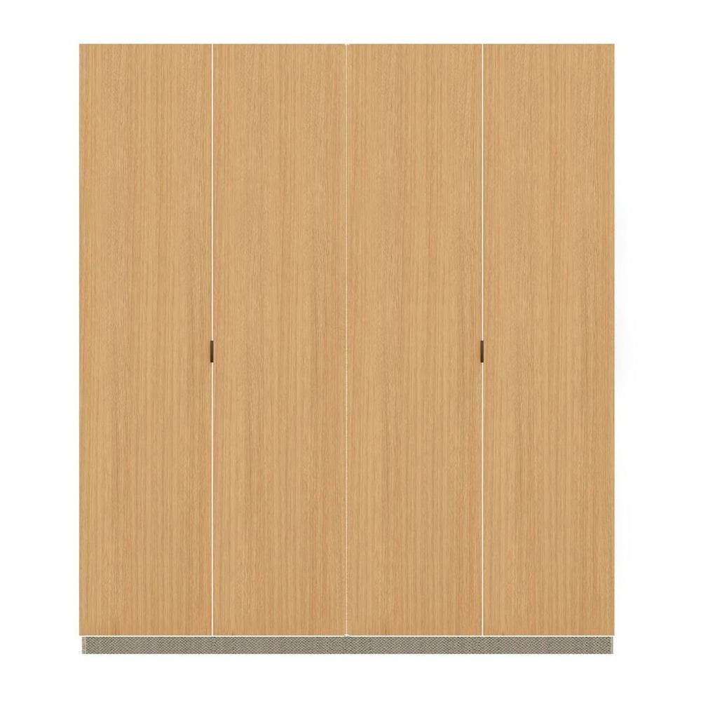 ตู้เสื้อผ้า 4 บานเปิด SB BUILT IN WARDROBE PLUS 59061080 200 ซม. สีไม้อ่อน