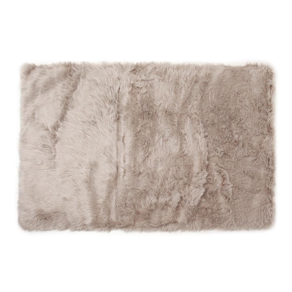 พรมขนแกะเทียม BENETTA ALICIA 150X210 ซม. สีน้ำตาล_1