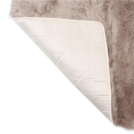 พรมขนแกะเทียม BENETTA ALICIA 150X210 ซม. สีน้ำตาล_4