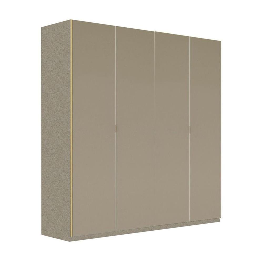 ตู้เสื้อผ้า 4 บานเปิด SB BUILT IN WARDROBE PLUS 59060950 200 ซม. สี RIO BROWN