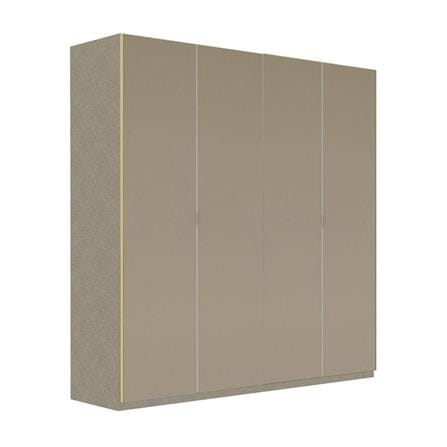 ตู้เสื้อผ้า 4 บานเปิด SB BUILT IN WARDROBE PLUS 59060950 200 ซม. สี RIO BROWN_1