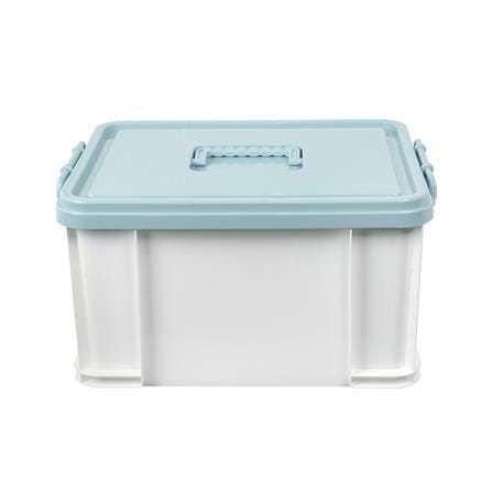 กล่องฝาล็อกหูหิ้ว STACKO 15 ลิตร 28x38.5x21 ซม. สีฟ้า_2