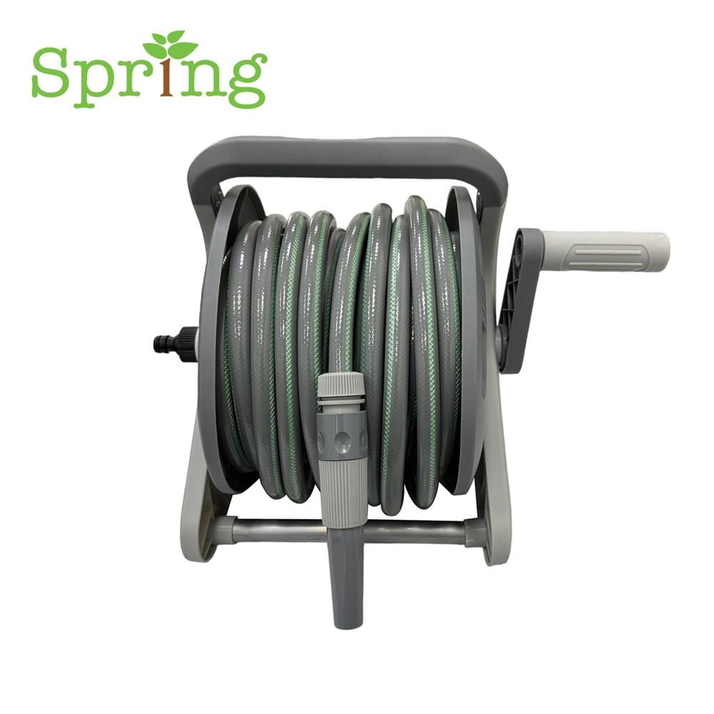 สายยางโรล SPRING W-09 1/2 นิ้ว X 20 ม. สีเทาเขียว_1