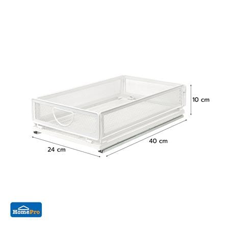 ตะกร้าในตู้ครัวมีรางเลื่อน KECH INSPACE SIZE S 40x24x10 ซม._5
