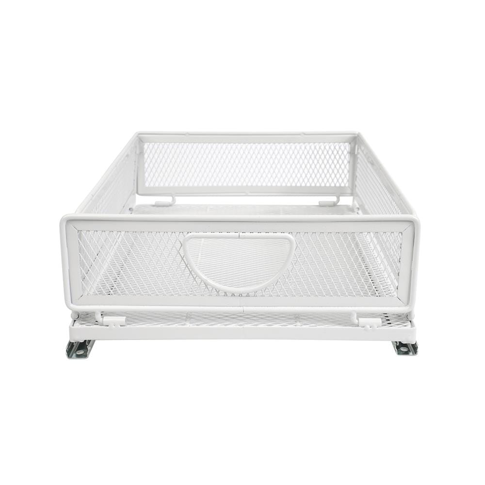 ตะกร้าในตู้ครัวมีรางเลื่อน KECH INSPACE SIZE S 30x24x10 ซม.