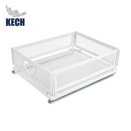 ตะกร้าในตู้ครัวมีรางเลื่อน KECH INSPACE SIZE S 30x24x10 ซม._0