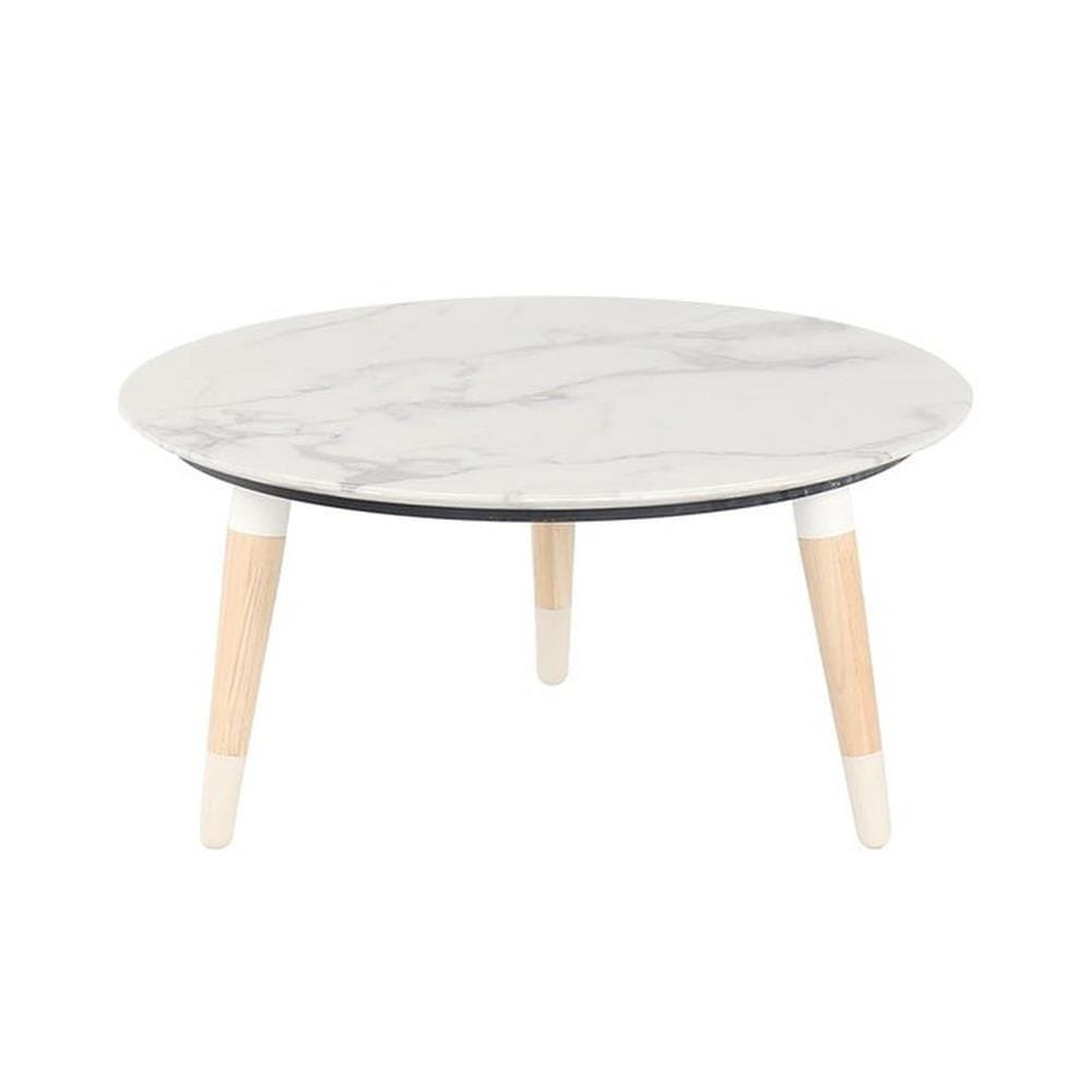 โต๊ะกลาง SB FURNITURE RACCO 19173664 75 ซม. สีขาว