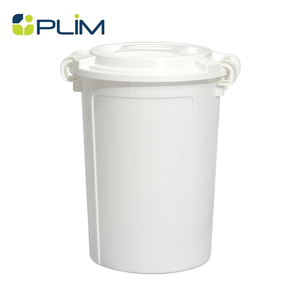 ถังน้ำกลมฝาล็อก PLIM 31 ลิตร สีขาว