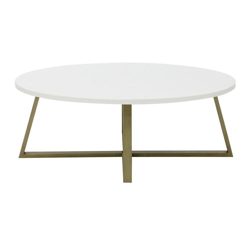 โต๊ะกลาง SB FURNITURE JAYLER 19210419 100 ซม. สีขาว