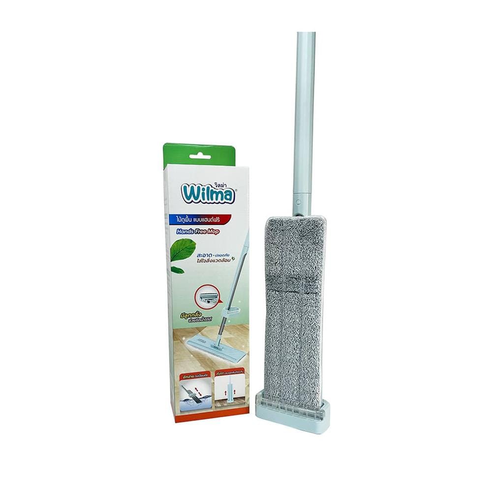 ไม้ม็อบถูพื้นมีที่รีดน้ำในตัว WILMA 11x4x130 ซม. สีฟ้า