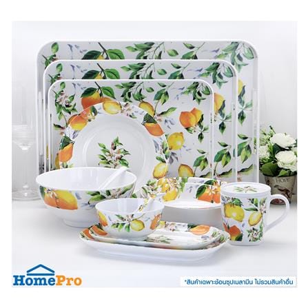 ช้อนซุปเมลามีน KECH LEMON TREE_3