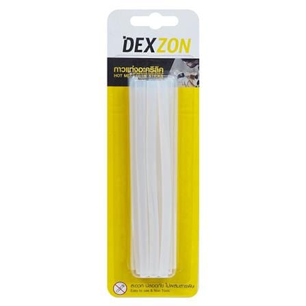 กาวแท่ง DEXZON 5/16 นิ้ว สีใส แพ็ก 12 ชิ้น_2