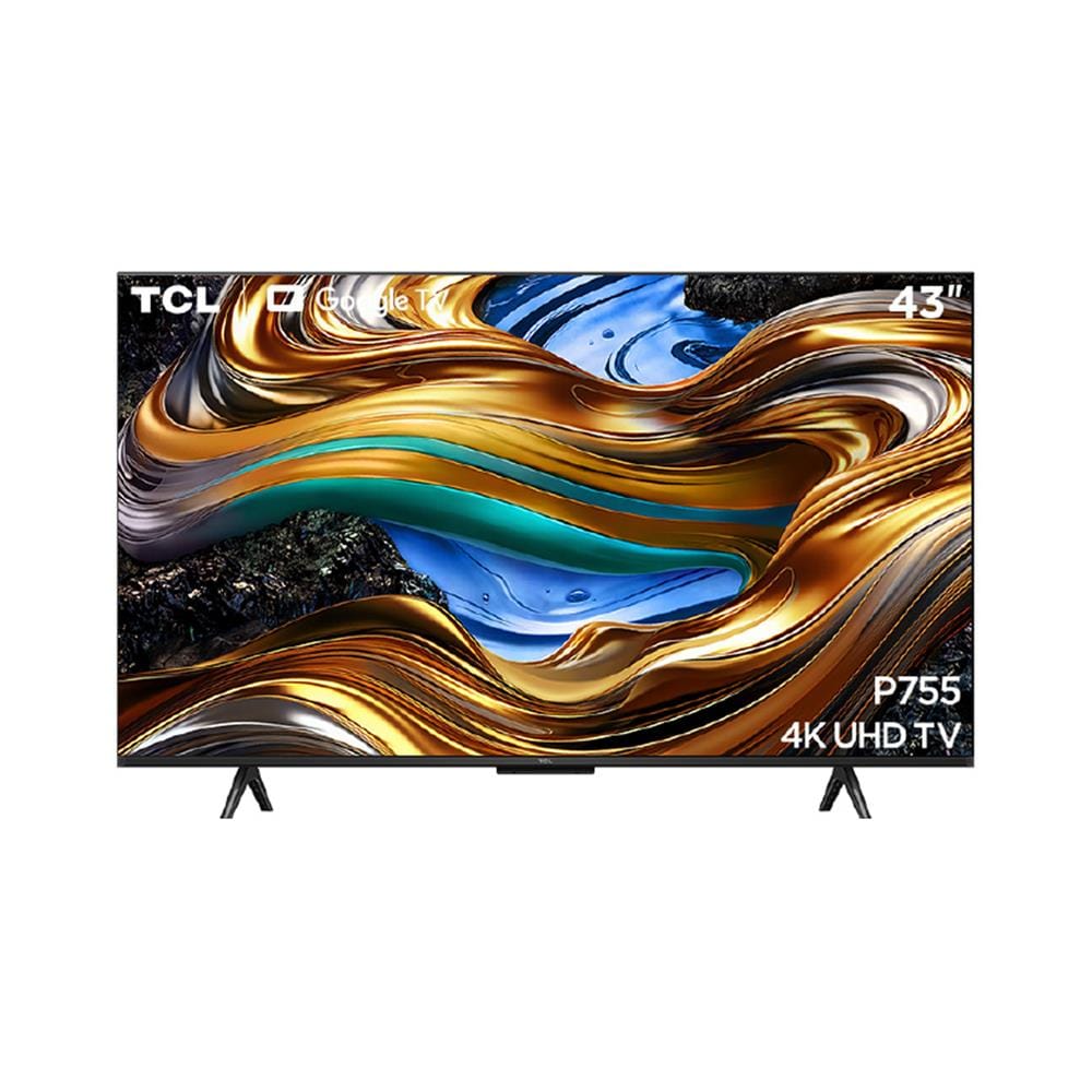 ทีวีแอลอีดี 43 นิ้ว TCL (4K, LED, GOOGLE TV) 43P755