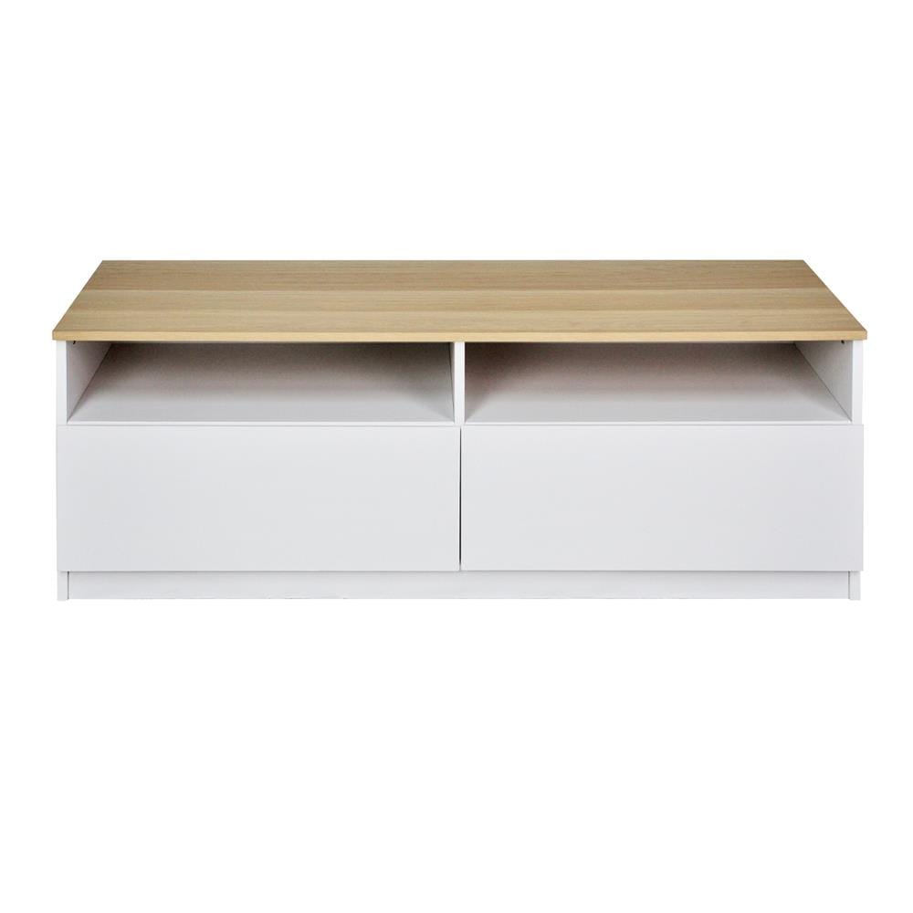 ตู้วางทีวี LUVORA ARMADIO LVR0034 120 ซม. สีขาว/โอ๊ค