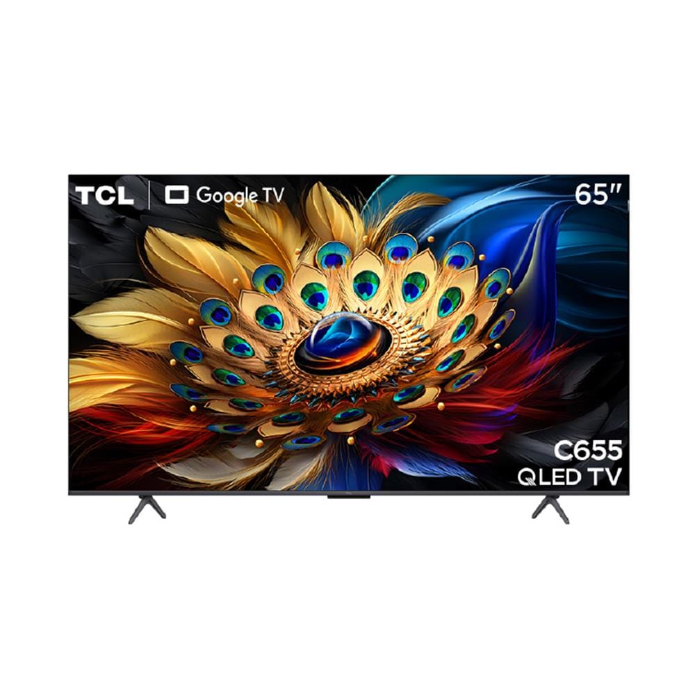 ทีวีคิวแอลอีดี 65 นิ้ว TCL (4K, QLED, GOOGLE TV) 65C655