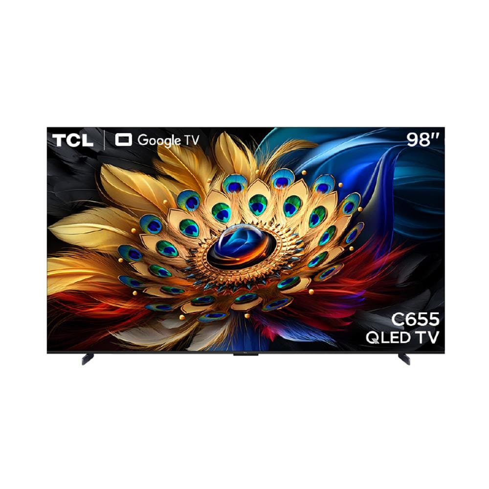 ทีวีคิวแอลอีดี 98 นิ้ว TCL (4K, QLED, GOOGLE TV) 98C655