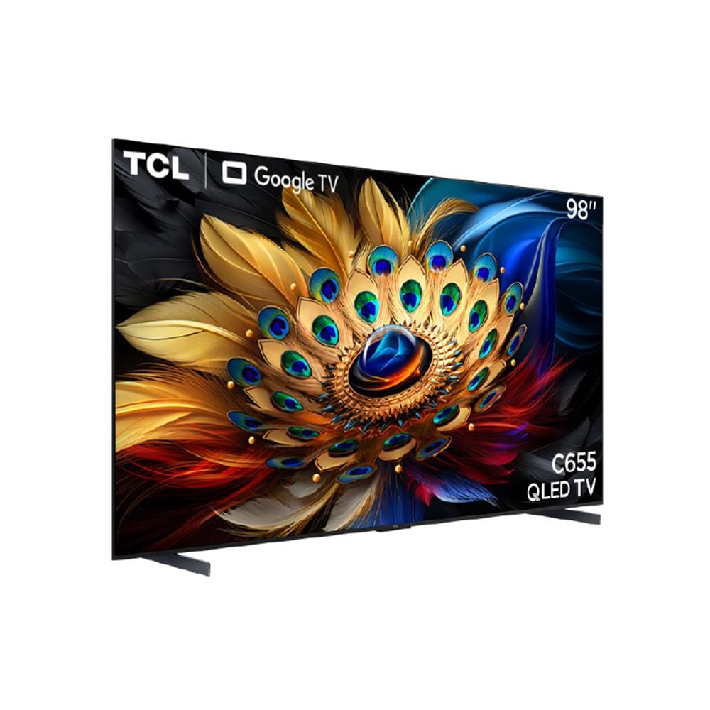 ทีวีคิวแอลอีดี 98 นิ้ว TCL (4K, QLED, GOOGLE TV) 98C655