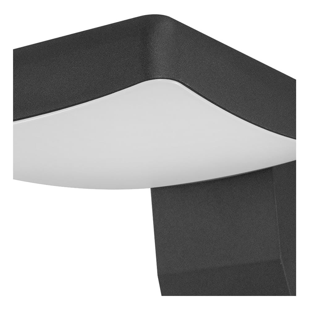 ไฟกิ่งภายนอก LED CARINI BO-WG401 18 วัตต์ WARM WHITE สีดำ