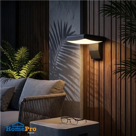 ไฟกิ่งภายนอก LED CARINI BO-WG401 18 วัตต์ WARM WHITE สีดำ_3