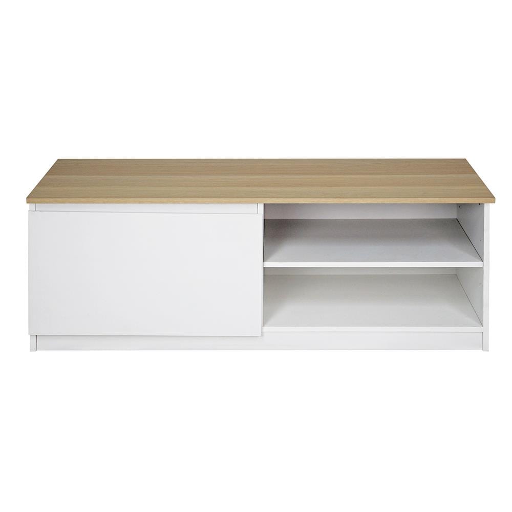 ตู้วางทีวี LUVORA ARMADIO LVR0032 120 ซม. สีขาว/โอ๊ค