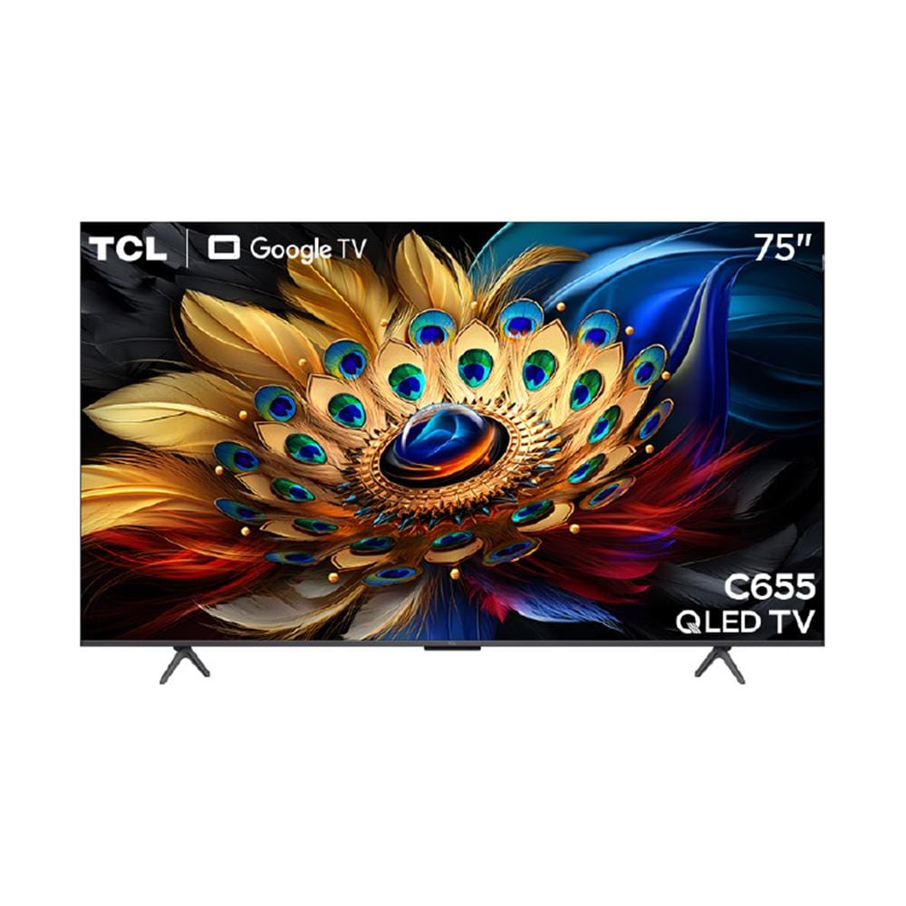 ทีวีคิวแอลอีดี 75 นิ้ว TCL (4K, QLED, GOOGLE TV) 75C655